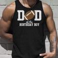 Dad Of The Birthday Boy Football Lover First Birthday Party Tank Top Gifts for Him