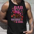 Dad Of The Birthday Girl Cowgirl Boots Pink Matching For Dad Tank Top Gifts for Him