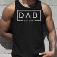 Dad Est 2026 First Dad Fathers Day 2026 New Dad Unisex Tank Top Gifts for Him