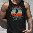 Dad Father Fathers Day Sport Soccer Gift For Mens Unisex Tank Top Gifts for Him