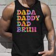 Dada Daddy Bruh Fathers Day Tie Dye Funny Unisex Tank Top Gifts for Him