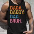Dada Daddy Dad Bruh Fathers Day 2023 Retro Vintage Funny Unisex Tank Top Gifts for Him