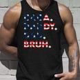 Dada Daddy Dad Bruh Fathers Day Us Flag Fathers Day Tank Top Gifts for Him