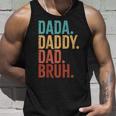 Dada Daddy Dad Bruh Fathers Day Vintage Men Unisex Tank Top Gifts for Him