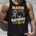 Dada Of The Birthday Boy Space Astronaut Birthday Family Unisex Tank Top Gifts for Him