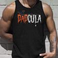 Dadcula Halloween Daddy Father Dracula Tank Top Gifts for Him