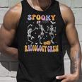 Dancing Skeleton Spooky Radiology Crew X-Ray Tech Halloween Tank Top Gifts for Him