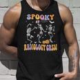 Dancing Skeleton Spooky Radiology Crew X-Ray Tech Halloween Tank Top Gifts for Him