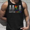 Dare To Be Yourself | Cute Lgbt Les Gay Pride Men Boys Unisex Tank Top Gifts for Him