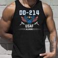 Dd-214 Us Air Force Alumni Us Flag Usaf Proud Air Force Unisex Tank Top Gifts for Him