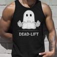 Deadlift Halloween Ghost Weight Lifting Workout Tank Top Gifts for Him