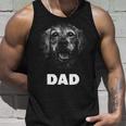 Dog Breed Face Lover Golden Retriever Dad Unisex Tank Top Gifts for Him