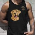 Dog Lover Dog Mom Dad Golden Yellow Labrador Retriever Unisex Tank Top Gifts for Him