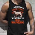 Dont Trust People Who Dont Like Irish Wolfhounds Unisex Tank Top Gifts for Him