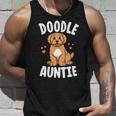 Doodle Auntie Goldendoodle Shirts Women Kawaii Dog Aunt Unisex Tank Top Gifts for Him