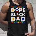 Dope Black Dad Junenth Black History Month Pride Fathers Pride Month Tank Top Gifts for Him