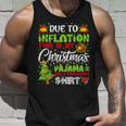 Due To Inflation Ugly Christmas Sweaters Xmas Pajamas Tank Top Gifts for Him