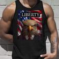 Eagle In A Suit American Flag - 4Th Of July Liberty Unisex Tank Top Gifts for Him