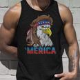Eagle Mullet 4Th Of July Usa American Flag Eagle Merica Unisex Tank Top Gifts for Him