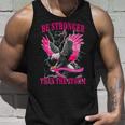 Eagle Be Stronger Than The Storm Breast Cancer Awareness Tank Top Gifts for Him