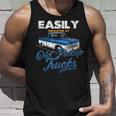 Easily Distracted By Old Pickup Trucks Classic Cars Tank Top Gifts for Him