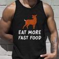 Eat More Fast Food Deer Hunting Funny Design For Hunter Unisex Tank Top Gifts for Him