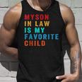 Favorite Child My Son-In-Law Funny Family Humor Unisex Tank Top Gifts for Him