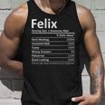Felix Nutrition Funny Birthday Personalized Name Gift Idea Unisex Tank Top Gifts for Him