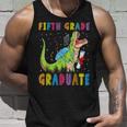Fifth Grade Graduate Dinosaur Trex Fifth Grade Graduation Unisex Tank Top Gifts for Him
