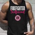 Firefighter Girlfriend For Support Of Your Fireman Unisex Tank Top Gifts for Him