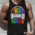 First Day Of 3Rd Grade Rocks Back To School Teacher Kids Unisex Tank Top Gifts for Him
