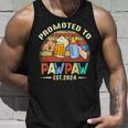 First Time Pawpaw New Dad Promoted To Pawpaw 2024 Unisex Tank Top Gifts for Him