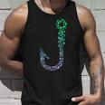 Fish Hook For Fishermen | Fishing Icons Boys Fishing Unisex Tank Top Gifts for Him