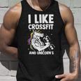 Fitness Unicorn Bodybuilding Sport Lift Weighlifter Gym Unisex Tank Top Gifts for Him