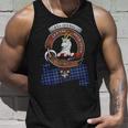 Fleming Scottish Clan Badge & Tartan Unisex Tank Top Gifts for Him Fleming Scottish Clan Badge & Tartan Unisex Tank Top Gifts for Him