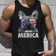 French Bulldog 4Th Of July Merica American Flag Unisex Tank Top Gifts for Him