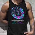 Fun In September We Wear Teal And Purple Suicide Preventions Tank Top Gifts for Him
