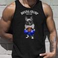 Funny Boxing Champion French Bull Dog Fighter Unisex Tank Top Gifts for Him