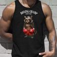 Funny Boxing Champion Raccoon Fighter Unisex Tank Top Gifts for Him