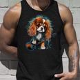 Cavalier King Charles Spaniel Cute Ronk Roll Rocker Tank Top Gifts for Him