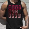 Funny Fathers Day Best Dad Ever Vintage Daughter Dada Unisex Tank Top Gifts for Him