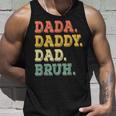 Funny Fathers Day For Men Dada Daddy Dad Bruh Unisex Tank Top Gifts for Him