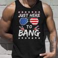 Funny Fourth Of July 4Th Of July Im Just Here To Bang 1 Unisex Tank Top Gifts for Him