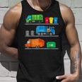 Garbage Truck Driver Junk Bin Dumpster Lorry Toy Tank Top Gifts for Him