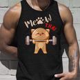 Funny Meow Thai Design For Thai Weightlifting Sport Lovers Unisex Tank Top Gifts for Him