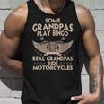 Funny Motorcycle For Grandpa Men Biker Motorcycle Rider Unisex Tank Top Gifts for Him