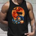 Pig And Moon Halloween Costume Silhouette Tank Top Gifts for Him