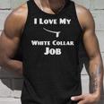 Funny Priest Ordination I Love My White Collar Job Unisex Tank Top Gifts for Him