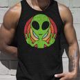 Retro 80'S Style Vintage Ufo Lover Alien Space Tank Top Gifts for Him