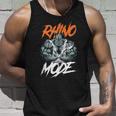 Funny Strong Rhino With Big Biceps Rhino Mode For Gym Lover Unisex Tank Top Gifts for Him